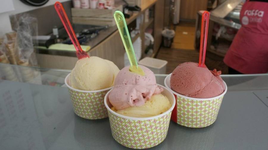 El helado cremoso es el más comprado. Foto: dt