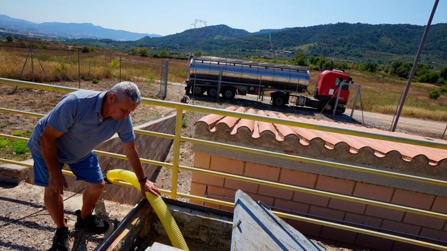 El municipi seguirà portant aigua des de la connexió del CAT a Montblanc. Foto: ACN
