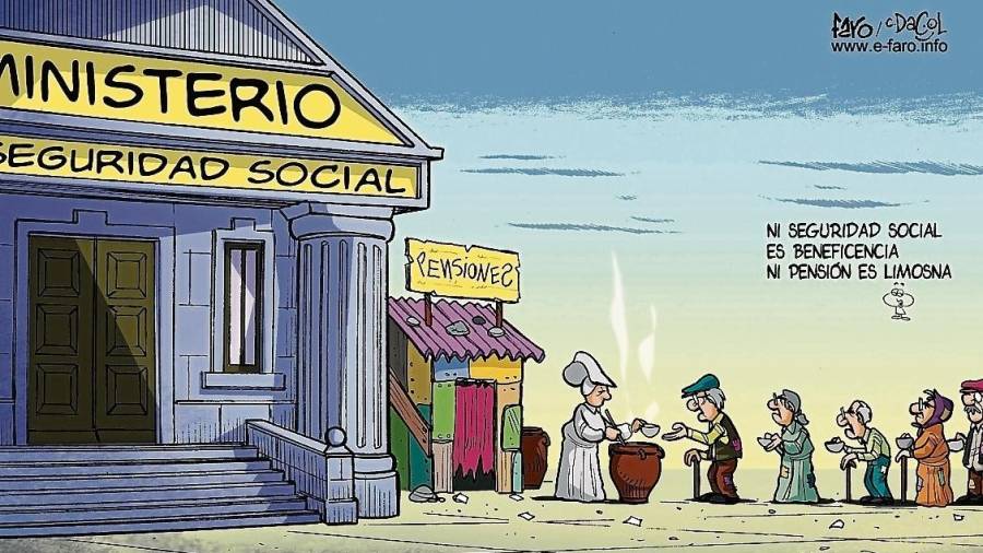 Faro: La pensión no es limosna