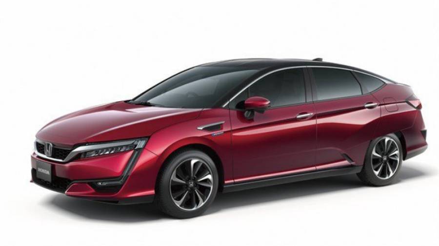 Presentación mundial del nuevo vehículo de pila de combustible Honda Clarity Fuel Cell.