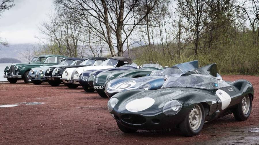 9 modelos más célebres de la década de 1050de Jaguar Heritage más célebres de la década de 1950 competirán en la famosa Mille Miglia.