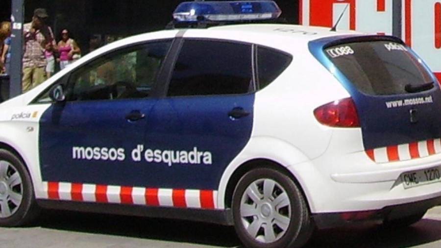 Un vehículo de los Mossos d'Esquadra en una imagen de archivo.