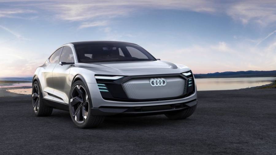 Segundo modelo eléctrico de Audi, que entrará en producción en 2019.