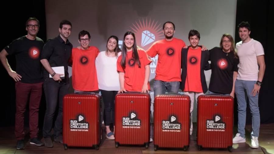 ? El equipo Smart Teen Mobility de la Escuela Pía Sarriá, de Barcelona, ha sido elegido ganador de la 1ª edición del Audi Creativity Challenge.