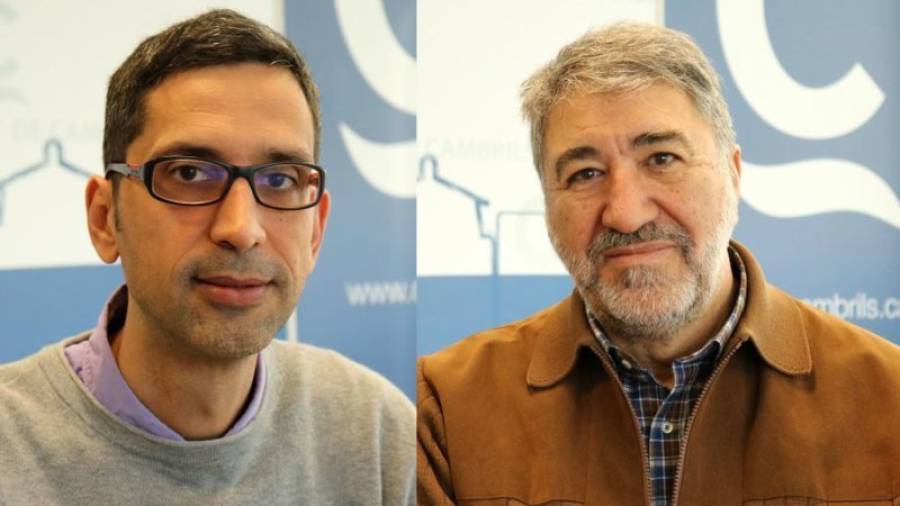 Alejandro Garcia i Josep Maria Vallès van prendre possessió com a regidors en el ple municipal celebrat dimarts a la tarda.