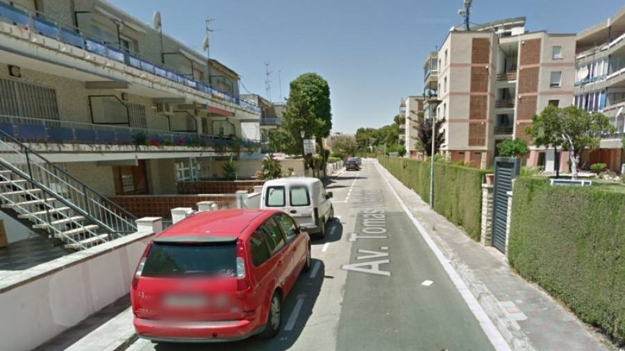 Calle Tomàs de Victòria de Reus. Foto: Google Street View