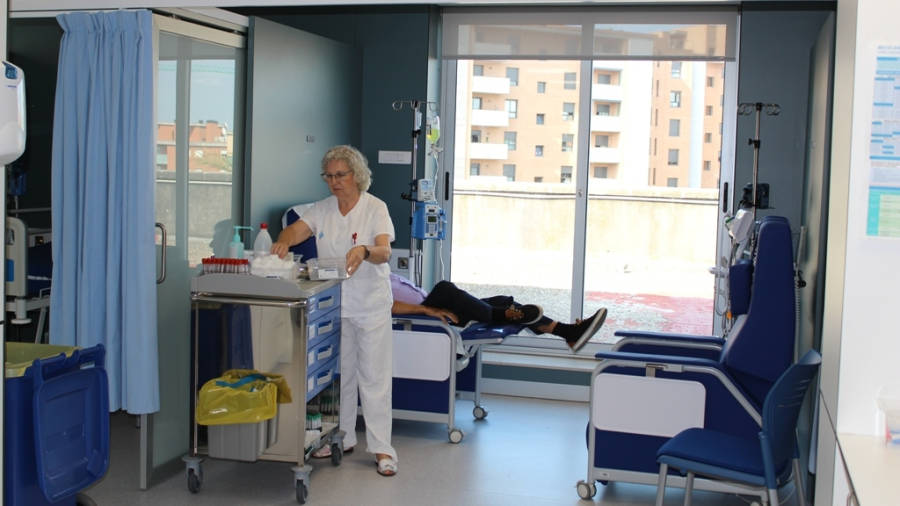 Imagen actual del servicio del Hospital de Dia del Joan XXIII. FOTO: CEDIDA