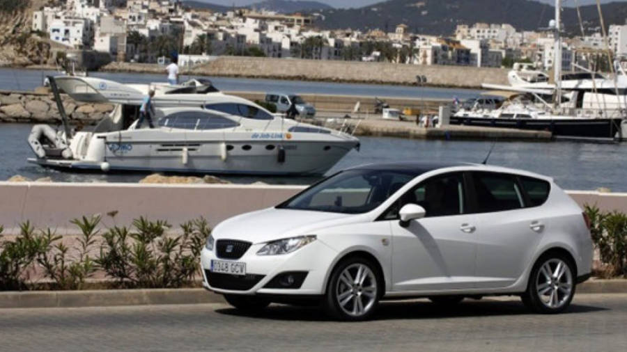 El modelo más vendido fue el Seat Ibiza con 6.245 coches.
