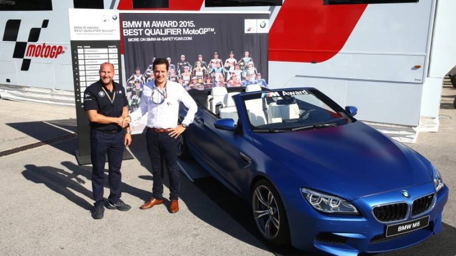 BMW M6 Cabrio para el mejor piloto en clasificación de MotoGP.