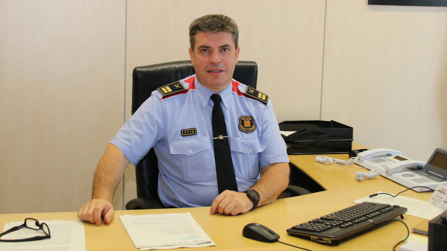 David Boneta, comisario de los Mossos en el Camp de Tarragona. 