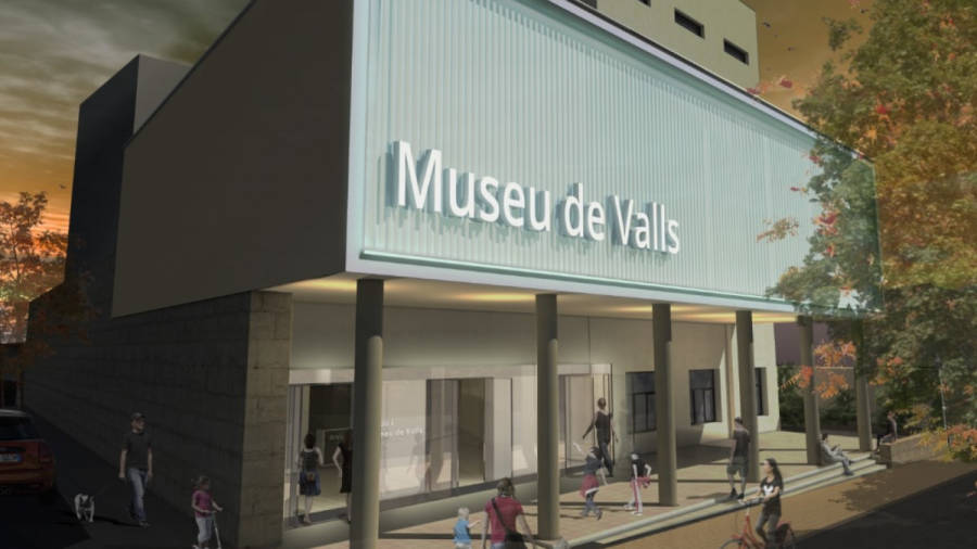 Imatge virtual de com quedarà en un futur el Museu de Valls. FOTO: AJUNTAMENT DE VALLS