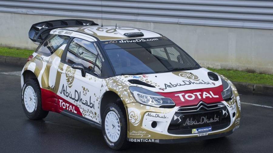 Los DS 3 WRC llevarán una nueva decoración celebrando los 60 años del DS.