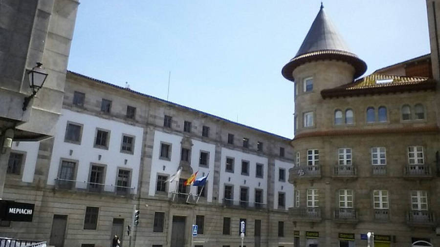 Palacio de Justicia, sede de la Audiencia Provincial de Pontevedra