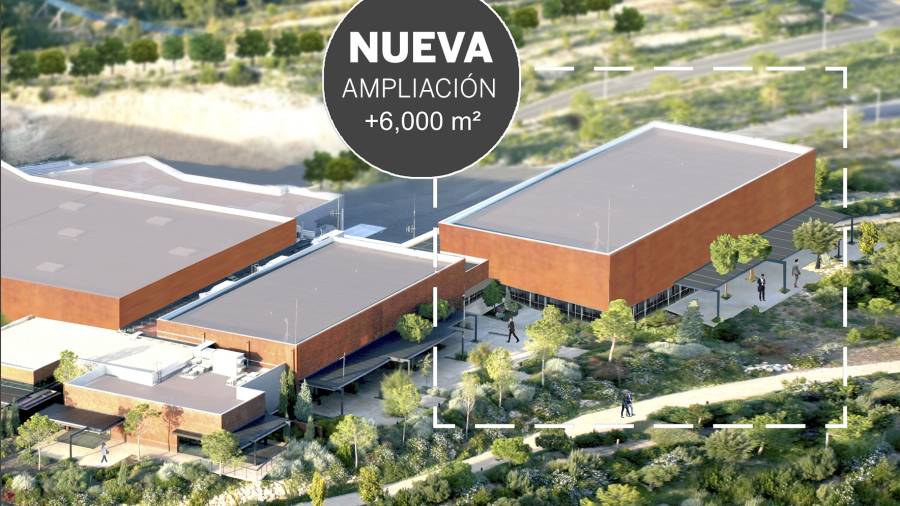 El nuevo edificio del Centro de Convenciones de PortAventura que acoge la Sala Roma. FOTO: Cedida