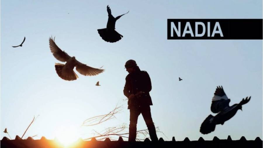 Imatge promocional de Nadia, el documental escènic que protagonitza una noia afganesa. Foto: Cedida