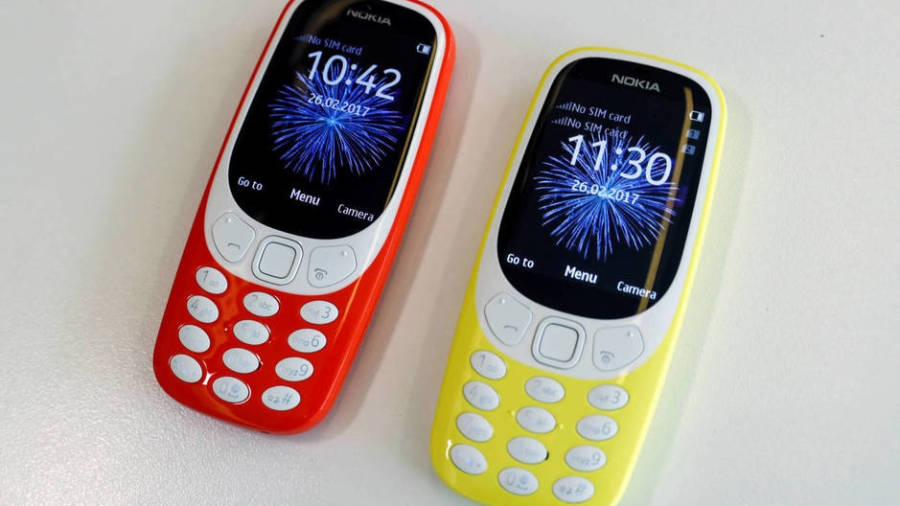 La nueva versión del Nokia 3310. FOTO: DT
