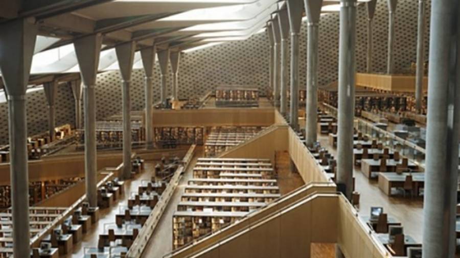 Imagen del aspecto que ofrecería la biblioteca que propone C's, que no está cuantificada económicamente en el trabajo. Foto: DT