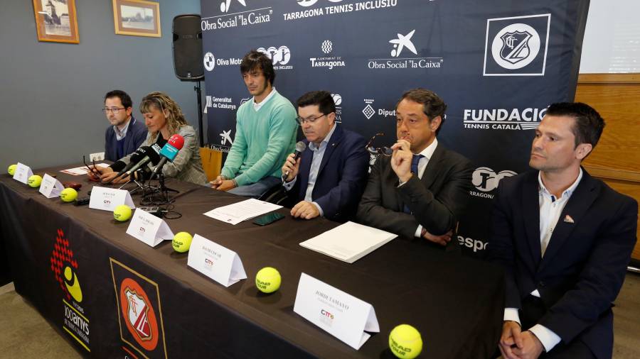 El Club Tennis Tarragona presentó su proyecto más inclusivo. FOTO: PERE FERRÉ