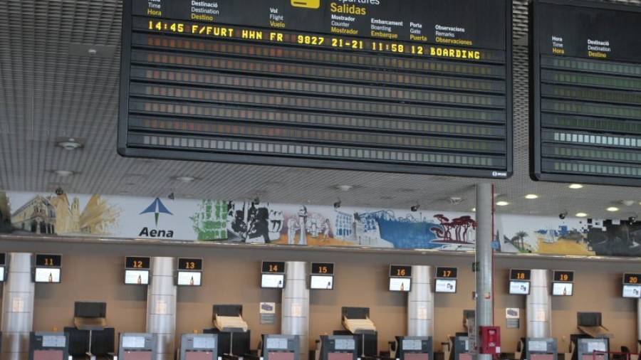 Imatge d'arxiu de l'aeroport de Reus. FOTO: P.FERRÉ