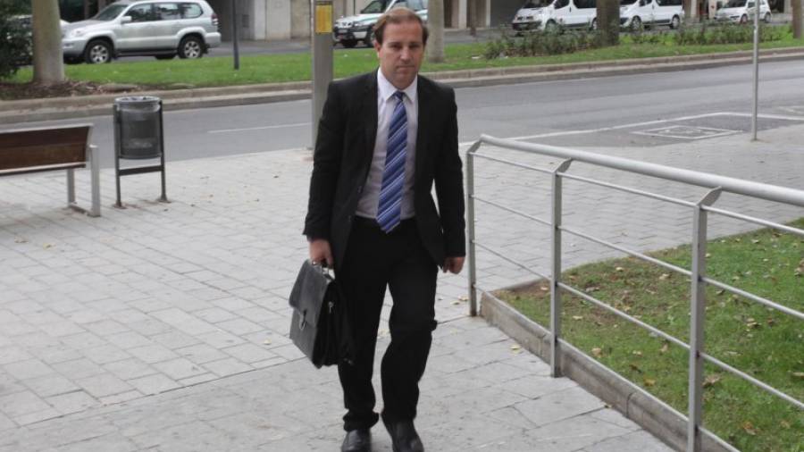 El interventor municipal ya declaró en los juzgados en octubre de 2013. Foto: Alba Mariné