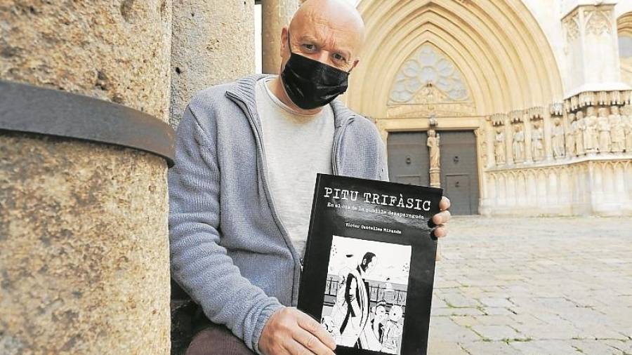 El dibuixant Víctor Centelles Miranda és el creador del detectiu tarragoní Pitu Trifàsic. FOTO: Pere Ferré