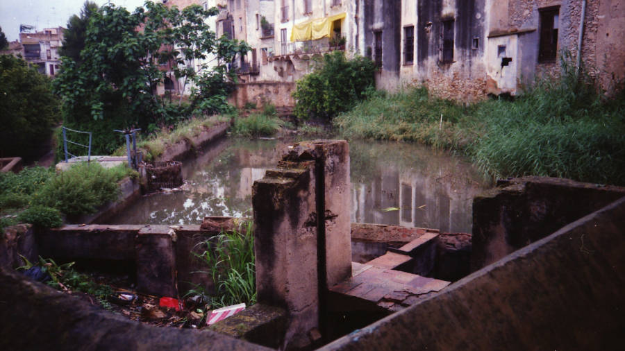 Antiga bassa que movia el mol&iacute;. Foto: Joaquim grillo