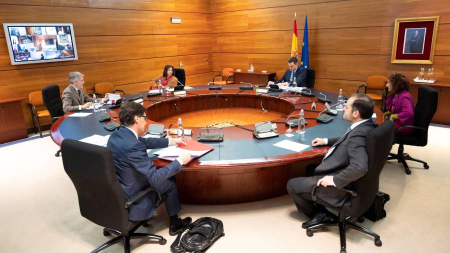 Imagen del Consejo de Ministros celebrado este martes. Foto: EFE