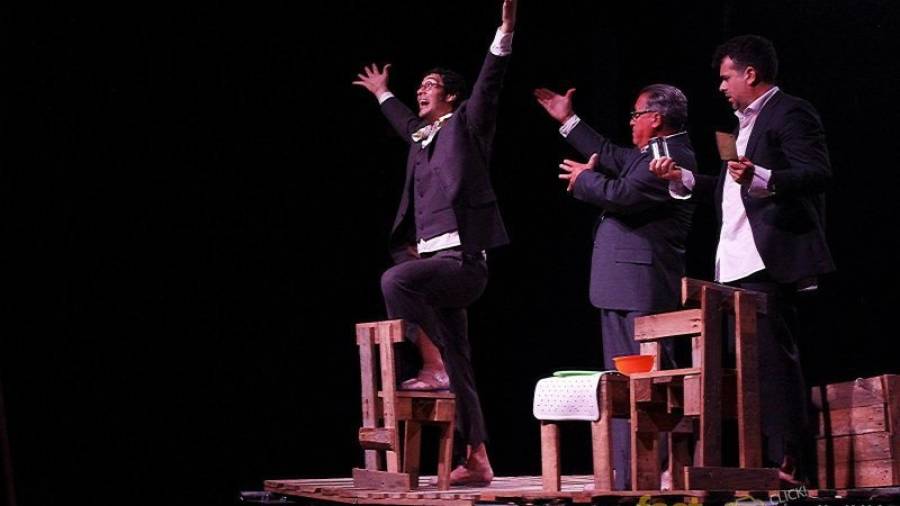 ´En alta mar´ està protagonitzada per Gerard Domènech, Quimet Sorio i Carles Bigorra. Foto: DT