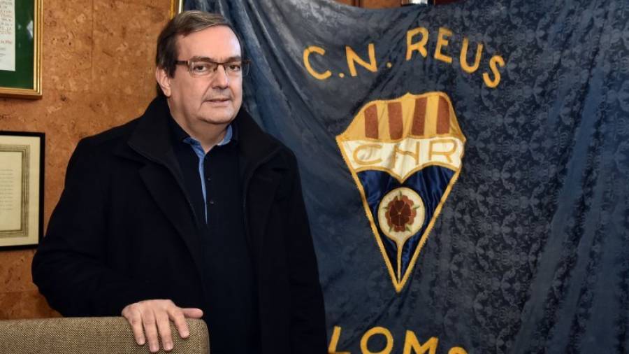 Isidre Guinjoan, presidente del CN Reus Ploms. Foto: Alfredo González