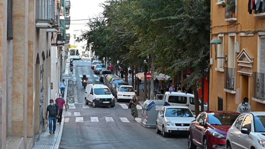 La calle Orosi se convertirá prácticamente en peatonal. FOTO: Alfredo González