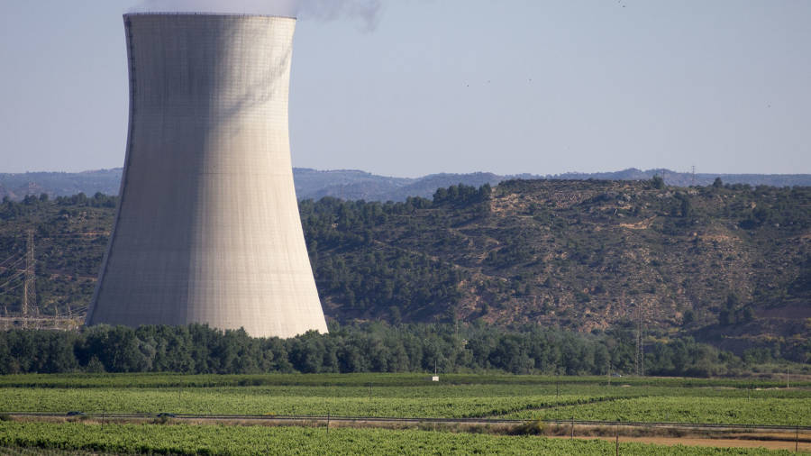La central nuclear d´Ascó, a la Ribera d´Ebre. FOTO: JOAN REVILLAS