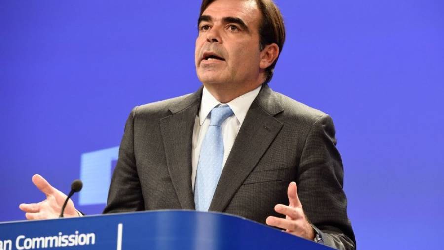 El portaveu de la Comissió Europea, Margaritis Schinas. Foto: ACN
