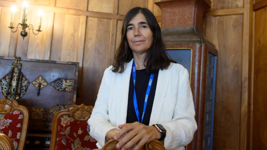 La directora del Centro Nacional de Investigaciones Oncológicas (CNIO), María Blasco. FOTO: EFE