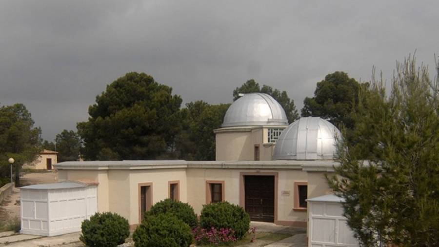 Imatge del centre de recerca de l´Observatori de l´Ebre, ubicat al terme de Roquetes. FOTO: JOAN REVILLAS