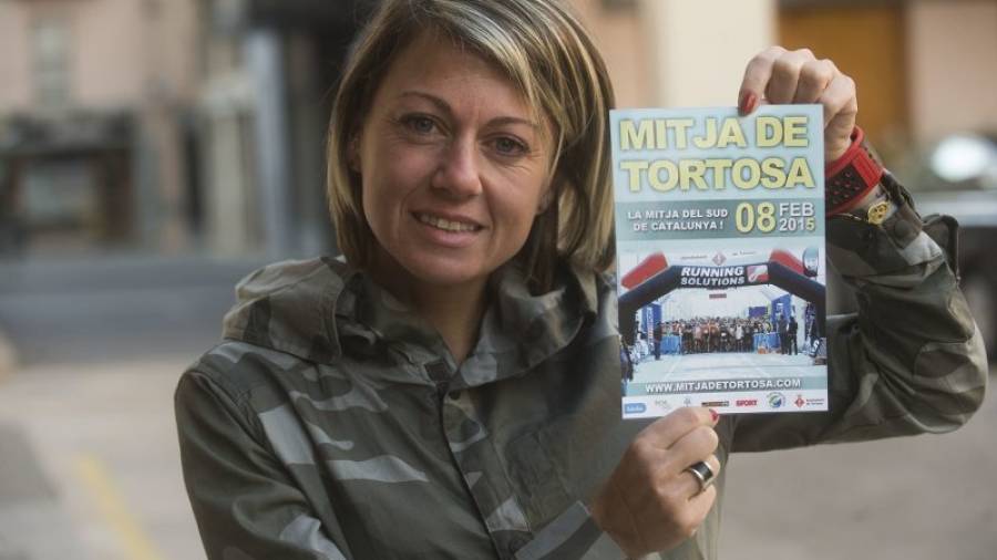 La atleta Maria Vasco tomará parte en la segunda edición de la 'Mitja Marató de Tortosa'. Foto: Joan Revillas