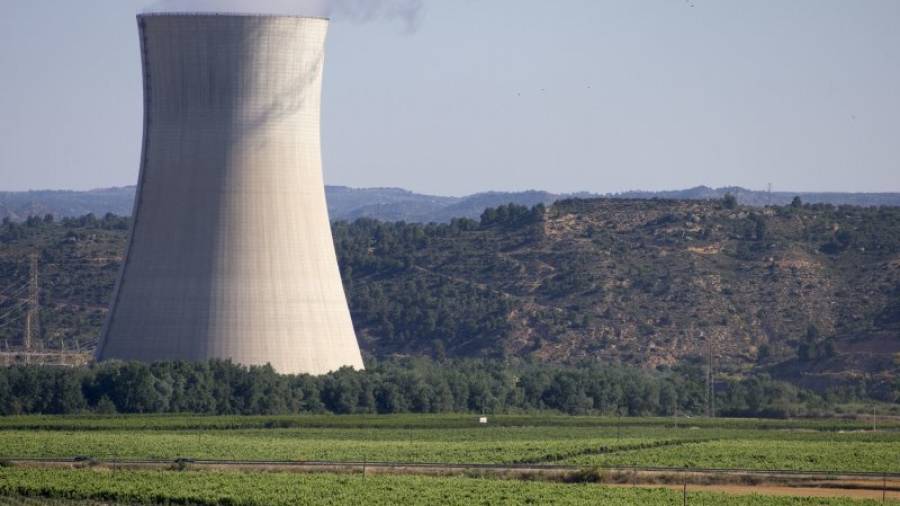 imatge del complex nuclear d'Ascó, a la Ribera d'Ebre. Foto: Joan Revillas