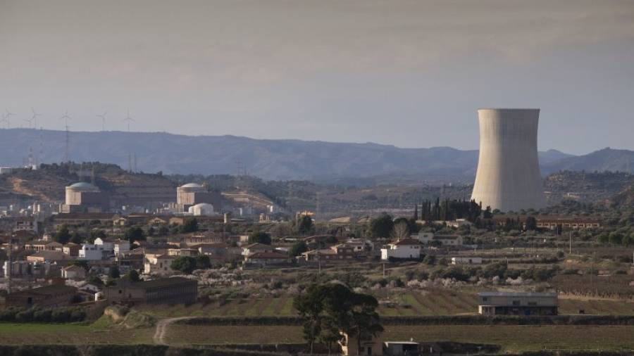 Imatge del complex nuclear d´Ascó, a la Ribera d´Ebre. Foto: JOAN REVILLAS