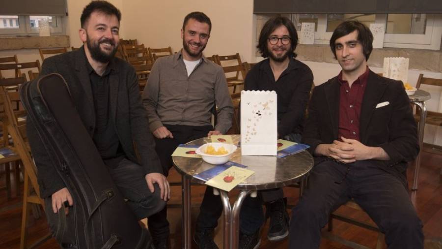 El grup Recitals a Domicili aquesta setmana a Tortosa. Foto: Joan Revillas