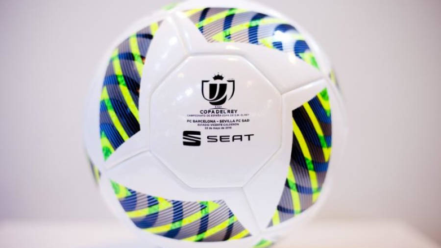 El balón oficial de la Final llevará, por primera vez, el logotipo de SEAT.
