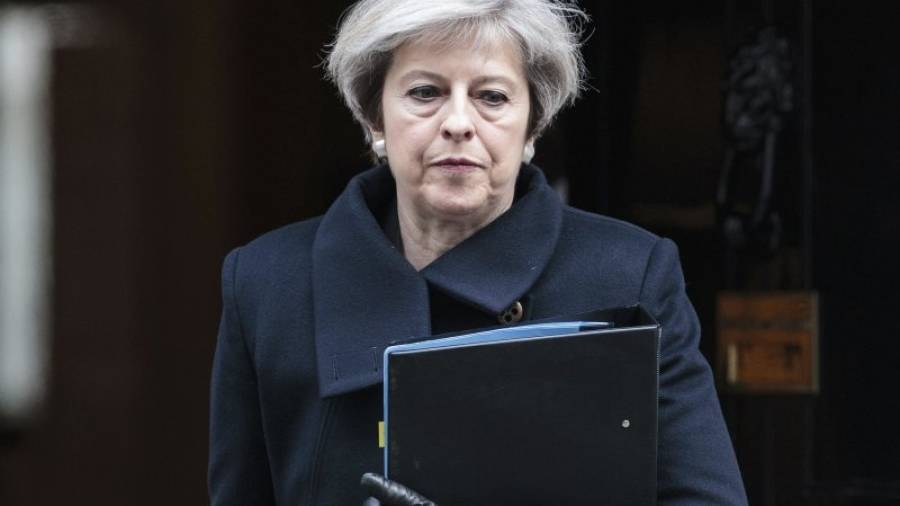 La primera ministra británica,Theresa May, en una foto de archivo. EFE