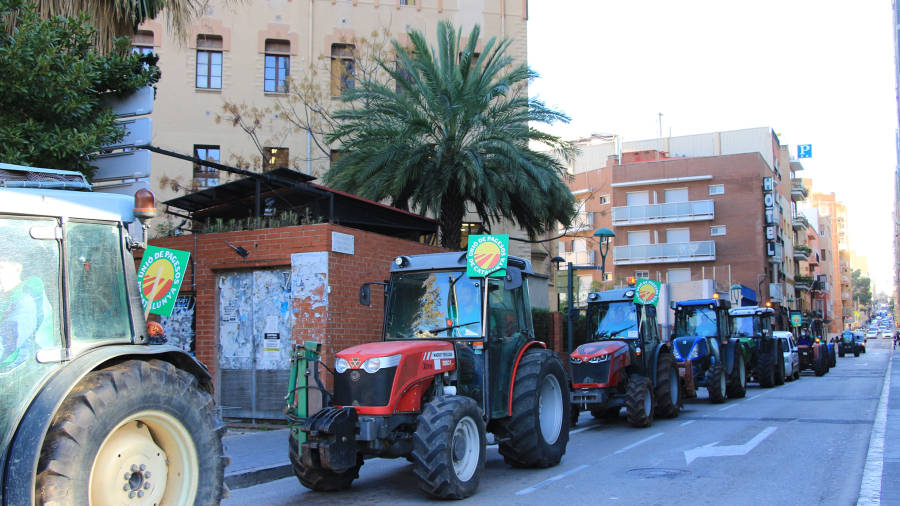A Tarragona. Foto: Unió de Pagesos