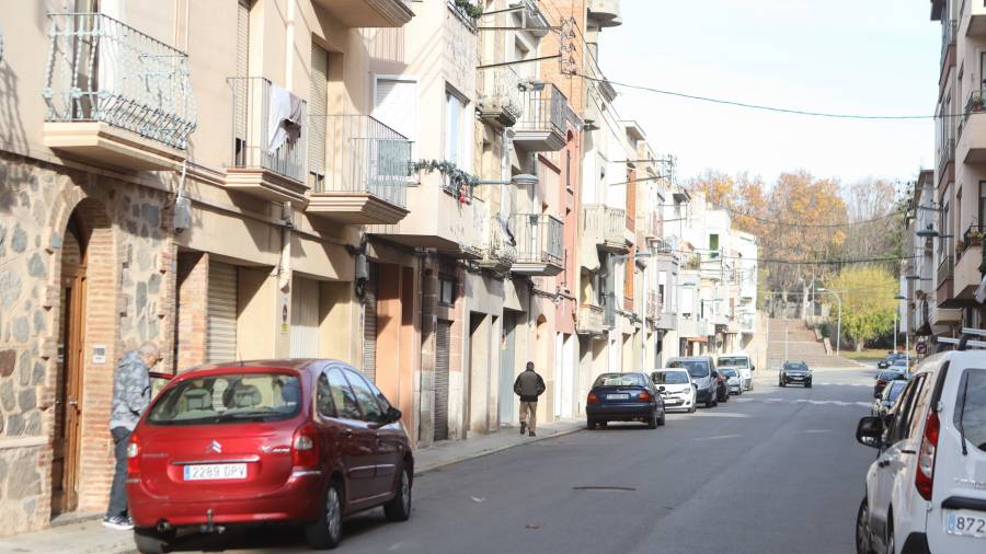 La calle Sant Antoni de Riudoms es de las zonas más afectadas por microcortes eléctricos. FOTO: ALBA MARINÉ