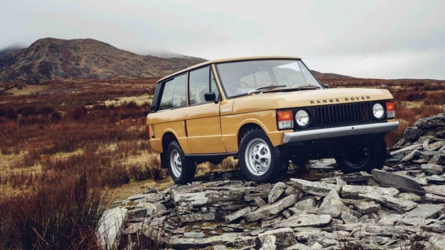 Cada Range Rover Reborn se restaurará íntegramente según las especificaciones de fábrica originales de la década de los 70.