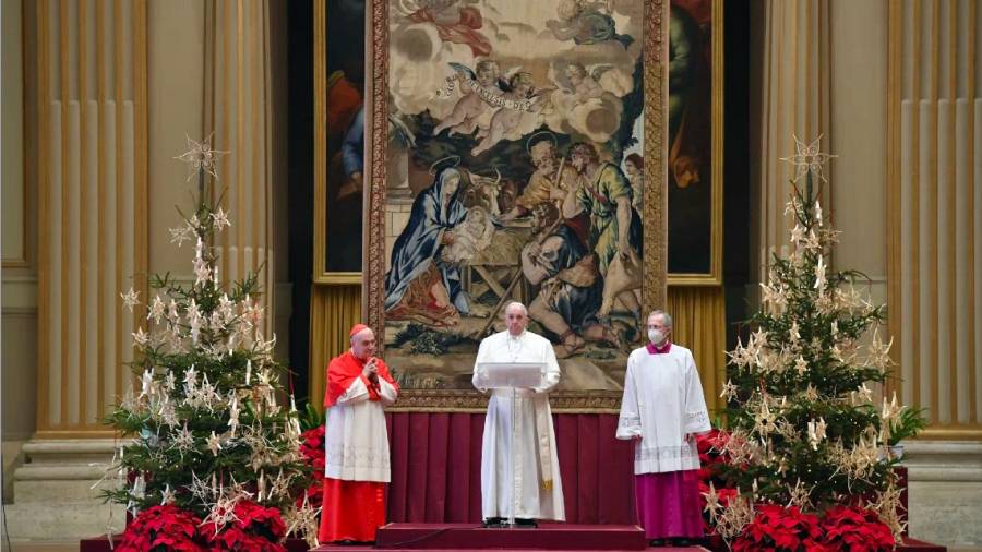 Mensaje de Navidad del papa Francisco&nbsp;Urbi et Orbi