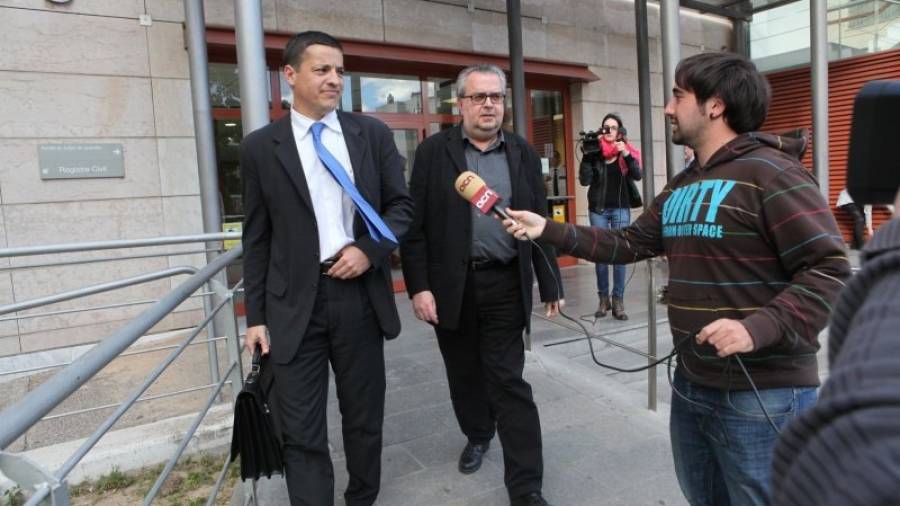 Los concejales del anterior gobierno tripartito declararon como investigados en los jusgados de Reus. Foto: A.M.
