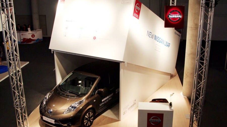 El nuevo Nissan LEAF de 30 kWh se ha presentado hoy en el GSMA Mobile World Congress.