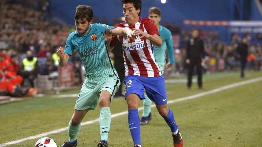 Sergi Roberto, durante el partido ante el Leganés. FOTO: Miguel Ruiz/FC Barcelona