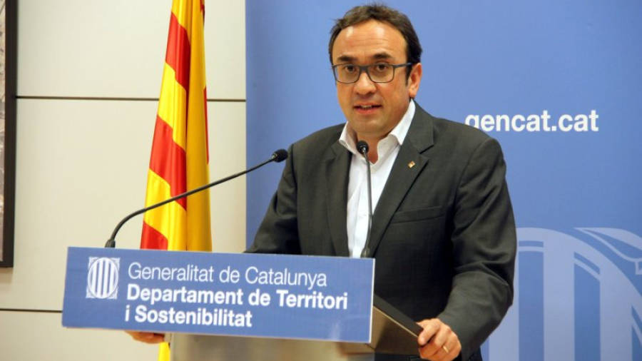 Josep Rull assegura que la situació és inacceptable. Foto: ACN