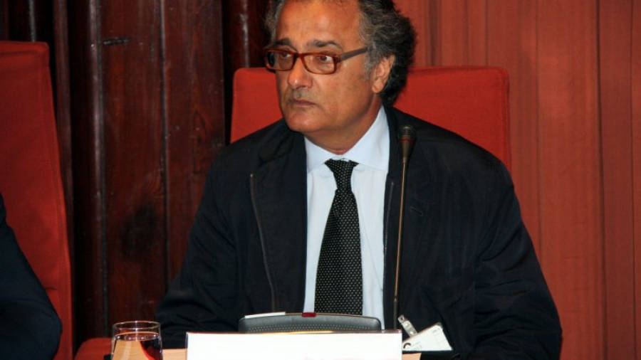 L'arquitecte Jorge Batesteza, en la seva compareixença al Parlament el 17 de juny de 2013. Foto: ACN