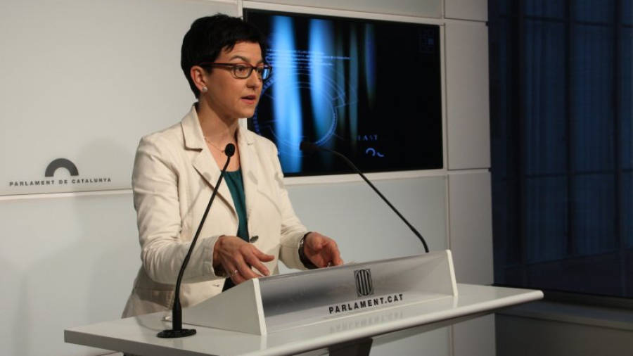 La portaveu parlamentària del PSC, Eva Granados. Foto: ACN